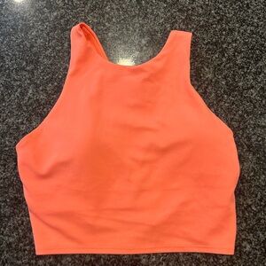 Athleta tank top in orange size: small